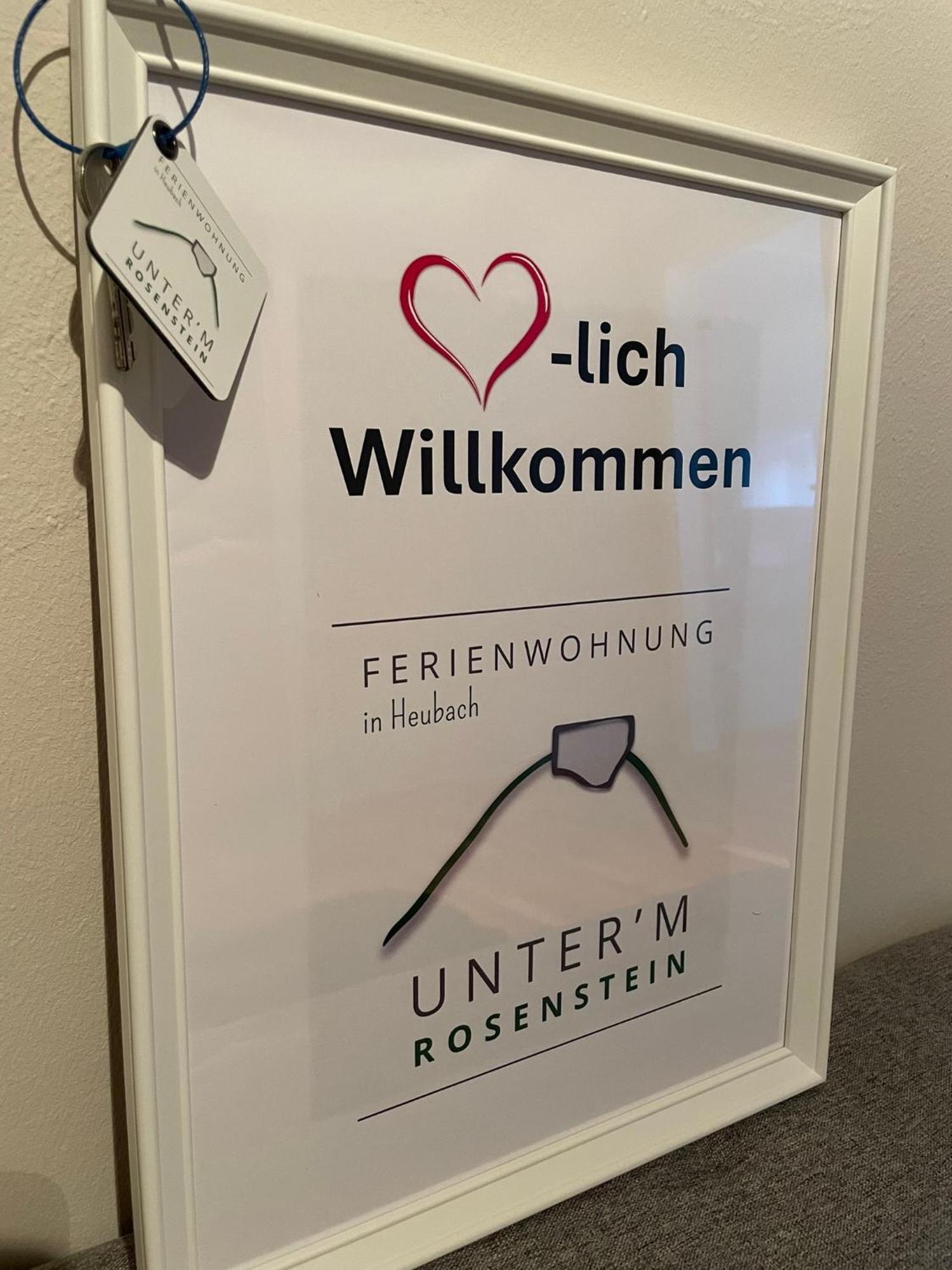Fewo Unter'M Rosenstein, Heubach Heubach  外观 照片